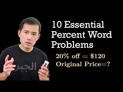 10 Essential Percentage Word Problems