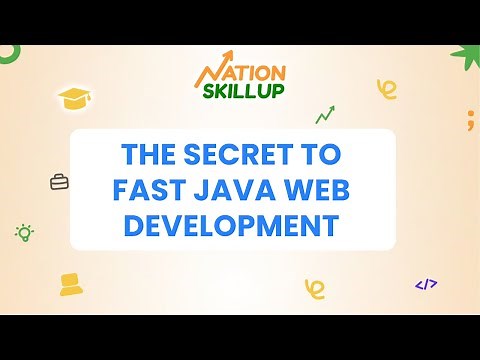 The Secret to Fast Java Web Development — Servlets, JSP & JDBC