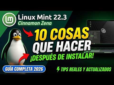You just installed Linux Mint 22.3 Zena — Now do this before anything else