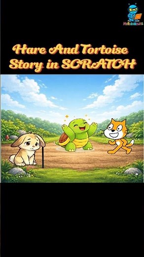 Learn Coding with Hare & Tortoise 🐇🐢 | Scratch Programming for Beginners