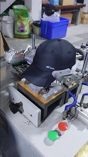 🎩 Custom Logo Caps Factory Process 🔥 How Premium Baseball Caps Are Made #BaseballCaps #CustomCaps