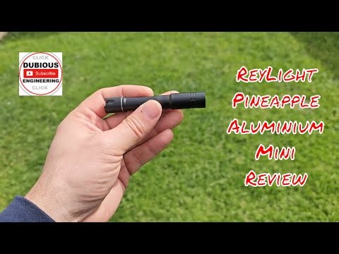 DuB-EnG: Reylight Pineapple Aluminium mini ti light / torch review and test. Small and powerful!