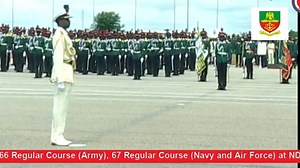 12K views · 371 reactions | The Brigade Cadets Commander Brigadier General NC Ugbo matching smartly to collect the Champion banner from the Champion banner bearer. Combined Passing Out Parade Ceremony for the 66 Regular Course (Army), Short Service Combatant Course 45 and 67 Regular Course Navy and Air Force Cadets. #ndaregulars #s #NDA #highlights #everyone Kindly watch and share. | The Academy Regulars | Facebook