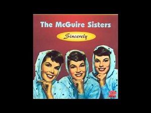McGuire SIsters - Goodnight My Love, Pleasant Dreams