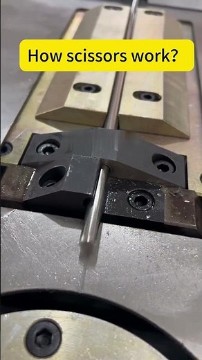 The principle of scissors