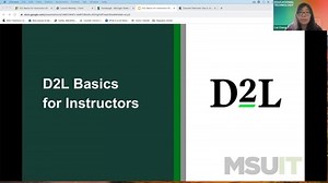 D2L Basics for Instructors