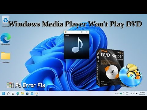 Fixed: Windows Media Player Won't Play DVD | Working Tutorial | PC Error Fix