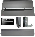 Lockey PS-61 Security Kit Panic Bar and Panic Shield With PB1100 Panic Bar