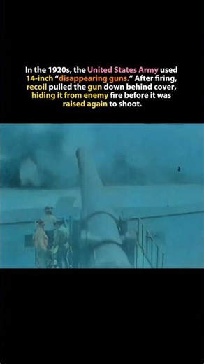 The Cannon That Disappeared After Firing