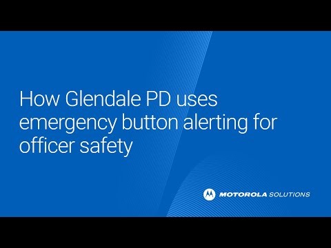How Glendale PD uses Emergency Button Alerting for Officer Safety