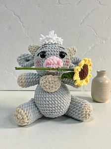 Hippo Crochet Pattern PDF, Plush Hippopotamus Amigurumi Toy, Easy Crochet Pattern - Etsy