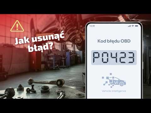 P0423 - Wydajność katalizatora (rząd 1) - co oznacza?