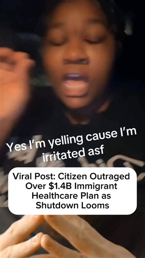 175K views · 9.6K reactions | Viral Post: Citizen Outraged Over $1.4B Immigrant Healthcare Plan as Shutdown Looms | Sci-Tech Channel | Facebook