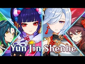 Shenhe and Yun Jin have some interesting voice lines about other Characters | Genshin Impact 2.4