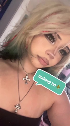 updated summer makeup tut!! #fyp #makeup #makeuptutorial #alternative #tutorials