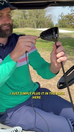 PLUG-IN for more POWER off the tee! ⚡️