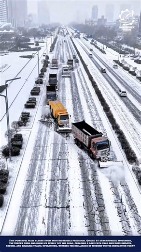 Smart Snow Clearing Machine Innovation for rapid highway and expressway maintenance