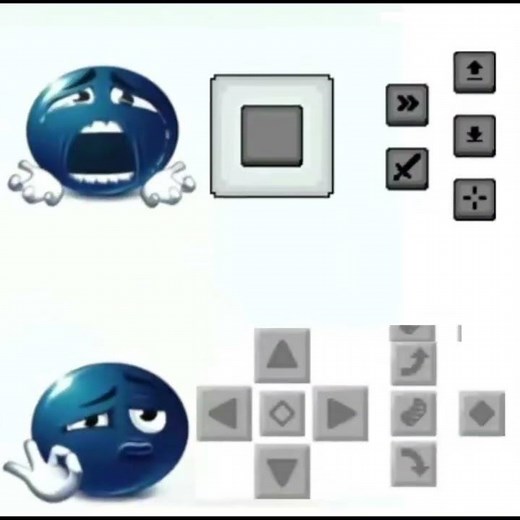 Minecraft controls then and now | #trending #minecraft #gaming #funny #gameplay