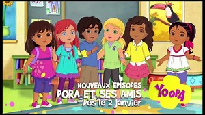 Dès le 2 janvier, Yoopa vous présente de nouveaux épisodes de Dora et ses amis! | Yoopa