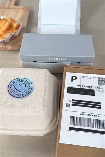 Easy to operate, ink-free, and space-saving... This printer meets your various needs…#printersoftiktok #inklessprinter #stickermaker #labelprinter #fyp