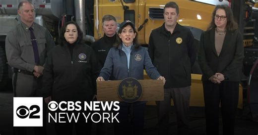 NY Gov. Kathy Hochul declares state of emergency due to upcoming snowstorm | Full press conference