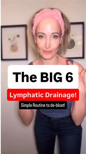The BIG 6: Lymphatic Drainage Routine!🔥 Made popular by Dr. Perry Nickelston, this simple routine will help to de-bloat, lower inflammation and move those toxins out. 👉Drop SKIN in the comments for my preferred oils and anti-aging products! #antiaging #lymphaticdrainage #guasha #oils #healthyaging | Staci Hall