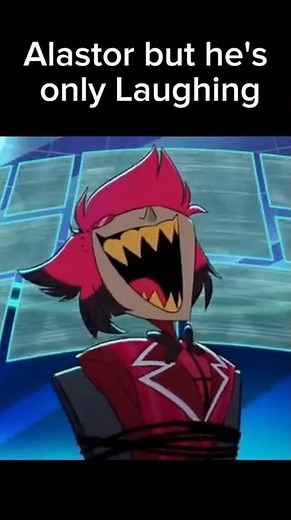 Alastor Laughing for 26 seconds 😂/ #hazbinhotelseason2 #hazbinhotel #alastor #shorts #edit #funny