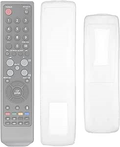 3pcs Transparent Silicone Remote Control Covers Protective Sleeves for Tv and Air Conditioner Remotes Flexible Dustproof Design High-Fitted and Stretch-Resistant