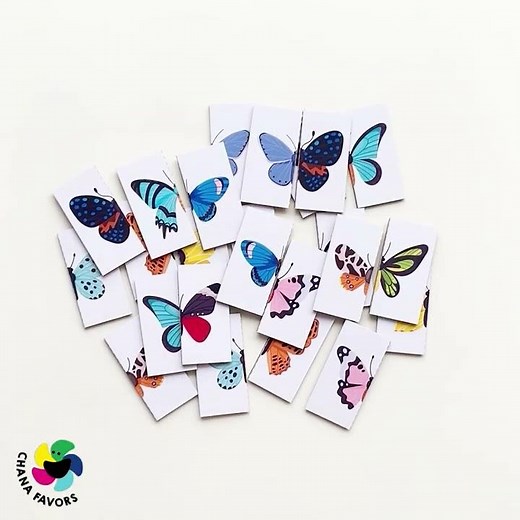 Butterflies Symmetry -Matching game to introduce basic math skills for kids
