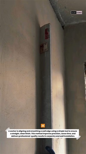 Smart Wall Alignment Hack Using Simple Tool | Carpentry Trick You Must Try!