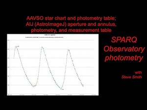 AAVSO orientation, AIJ photometry