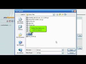 Managing MySQL databases with phpMyAdmin in Plesk
