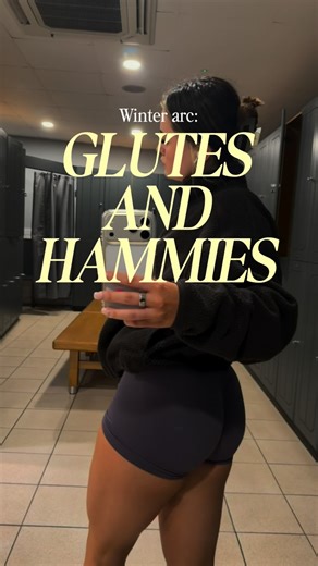 gbug on Instagram: "WINTER ARC - GLUTES AND HAMMIES Girls this does not have to be complicated!! 5 exercises is enough ! Full routine🍑🍑 🍑RDL - 3 x 8 🍑HIP THRUST - 4 x 8 🍑KICKBACK - 2 x 10 🍑HYPEREXTENSION - 3 x 8 🍑HAMSTRING CURL - 3 x 10"