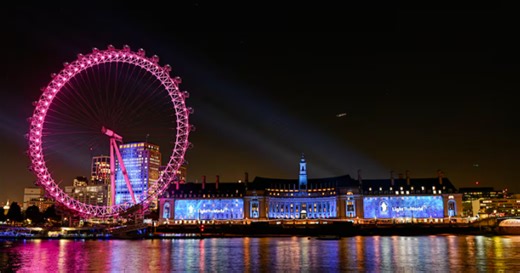 Watch: The glittering Nativity video that debuted in major cities worldwide