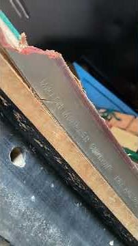 Part 2: Pool table rubber replacement