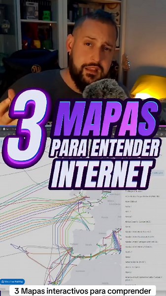 3 Mapas interactivos para comprender internet