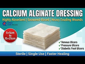 Calcium Alginate Dressings: New Evidence in Heavy Exudate Management? | Cotton Craft (Pvt.) Ltd.