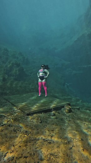 Empowering plus size mermaid on a journey of self-discovery