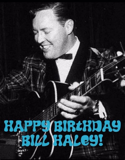 6K views · 460 reactions | Honoring the great Bill Haley on what would have been his 99th birthday! Leave some love in the comments for the Father of Rock ’n’ Roll! | Bill Haley | Facebook