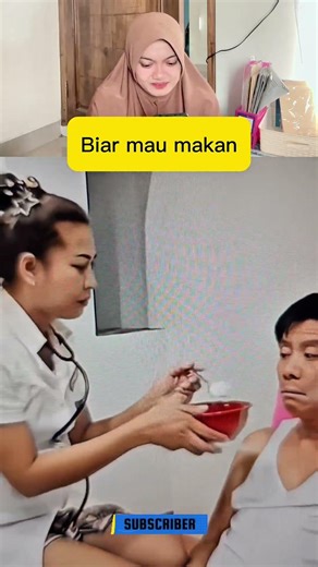 Biar pasien mau makan #lucu #komedi #funny #ngakak