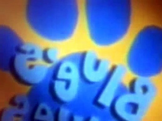 Blue's Clues S03E06 Blue's Big Pajama Party