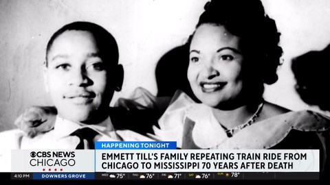 Train ride from Chicago to Mississippi marks 70th anniversary of Emmett Till's death