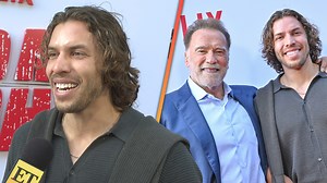 Joseph Baena says he "would love" to play dad Arnold Schwarzenegger in a biopic! | Entertainment Tonight