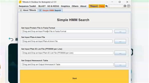 TB Tools-HMM Search