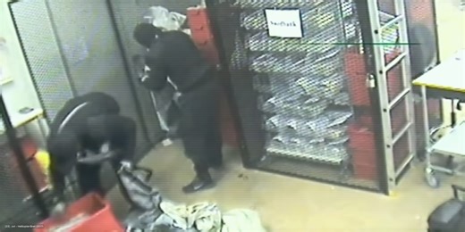 The craziest bank robbery caught on camera