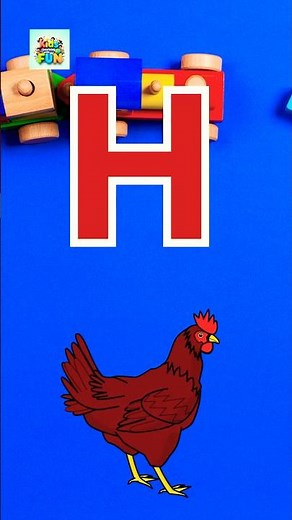 E to H Phonics Song 🐘 Elephant, Fish & Guitar Fun!