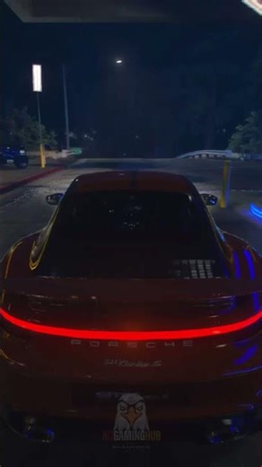 This Porsche 911 Looks Unreal at Night in GTA 5 RTX 😮‍🔥