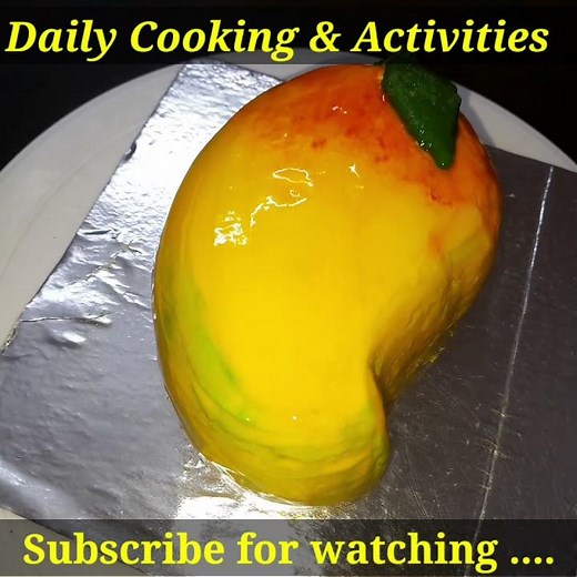 Mango cake design / Summer special cake