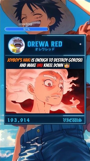 God of Haki 🔥 #onepiece #joyboy #imu #luffy