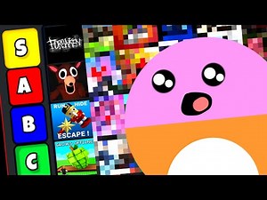Roblox games tier list…